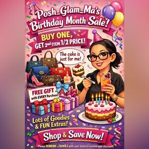 🎁 My Birthday Month Sale 🎂